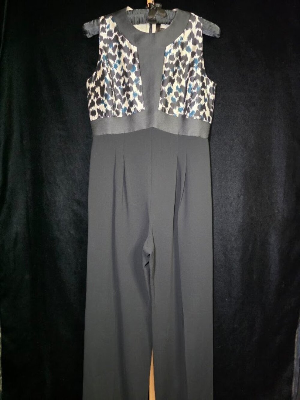 Max Mara Bartolo Pianoforte Silk Blend Jumpsuit 10